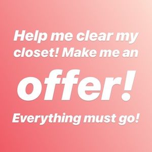 Everything must go